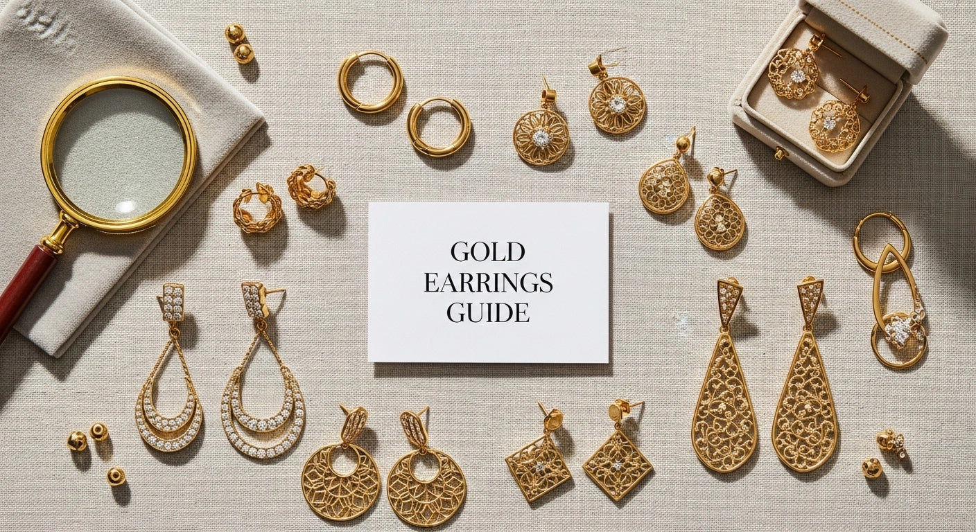 Gold Earrings Guide: Styles, Buying Tips, Care and Latest Trends