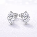 1.5ct Marquise Lab Diamond Stud Earrings EF-VS, 14K gold | i Luv Jewelry