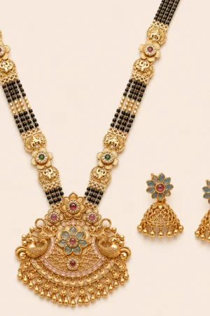 Aurum Fan Mangalsutra Set