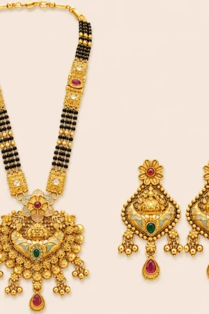 Imperial Flower Mangalsutra Set