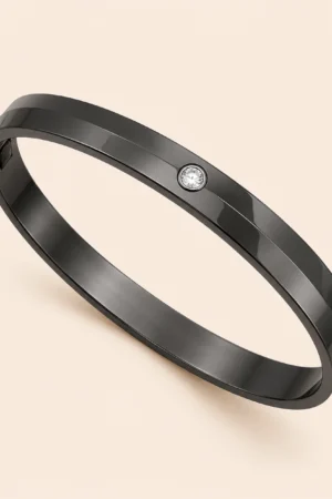 Minimalist Black Kada