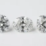 Round oval cushion lab grown diamond shapes